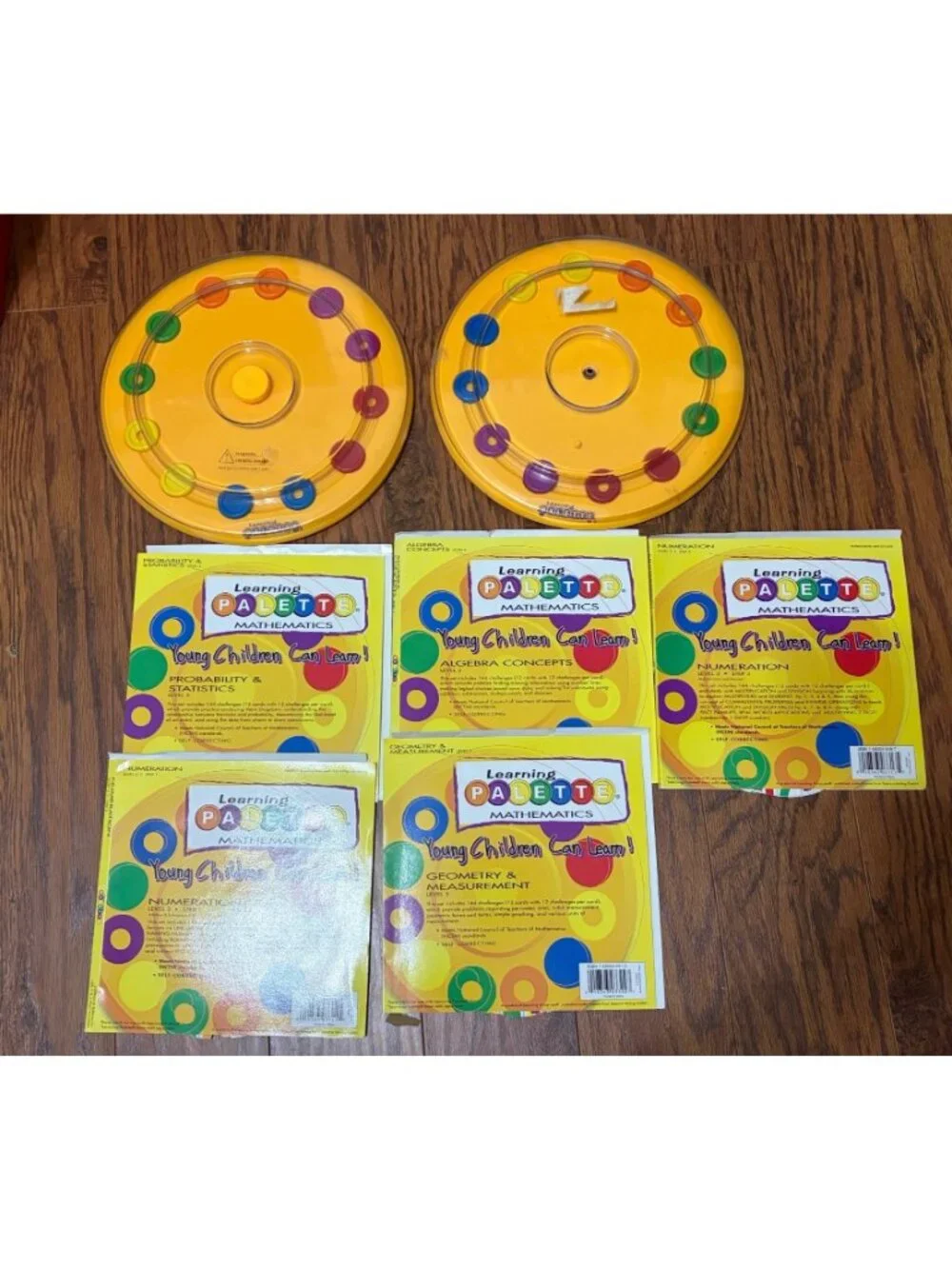 Math Level 3- Learning Palette Set 2 Bases & 5 Card Packs Grades Set E
